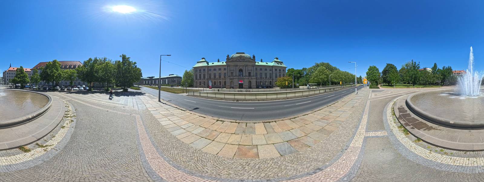 360 Grad Panorama Sachsen